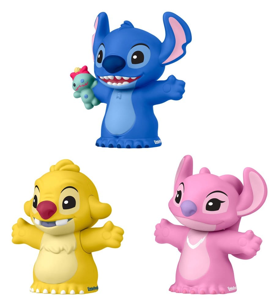 Lilo & Stitch Little People Collector Mini Figure 3-Pack Stitch & The Cousins 7 cm