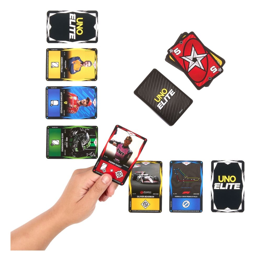 Formula 1 UNO Card Game Elite F1 Starter-Set