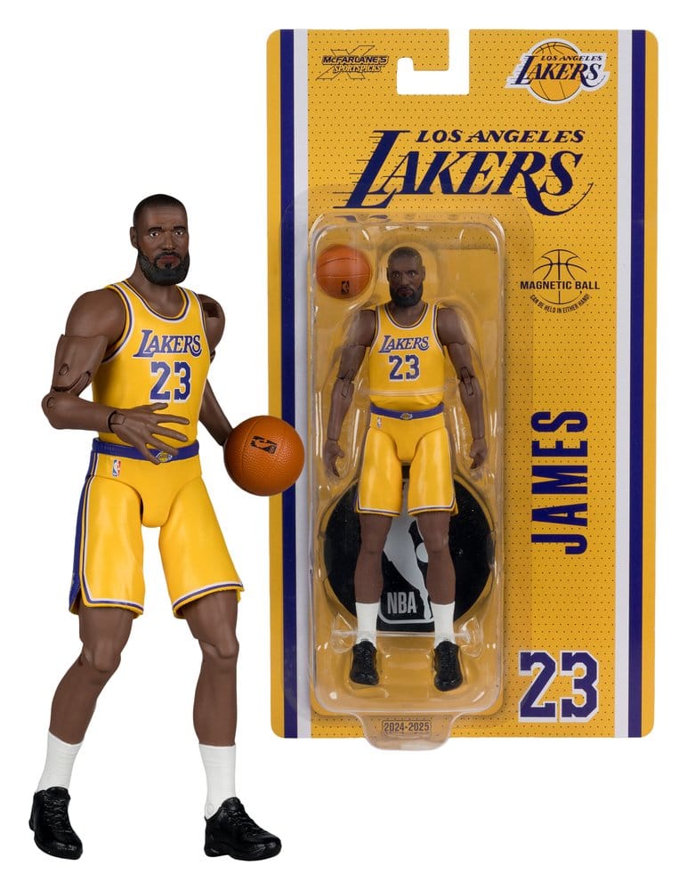 NBA SportsPicks Action Figure Lebron James (Los Angeles Lakers) 16 cm