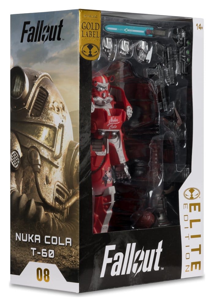 Fallout McFarlane Elite Edition Action Figure Fallout 76 Nuka Cola T-60 (Gold Label) 19 cm