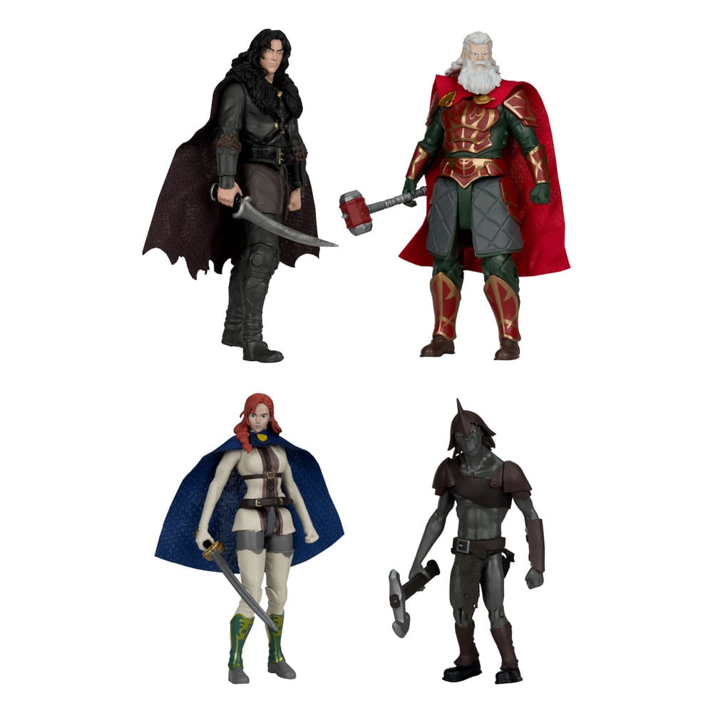 The Lord of the Rings: The War of the Rohirrim Build-A Action Figures 10 cm (BAF: Snow Troll) Assortment (4)