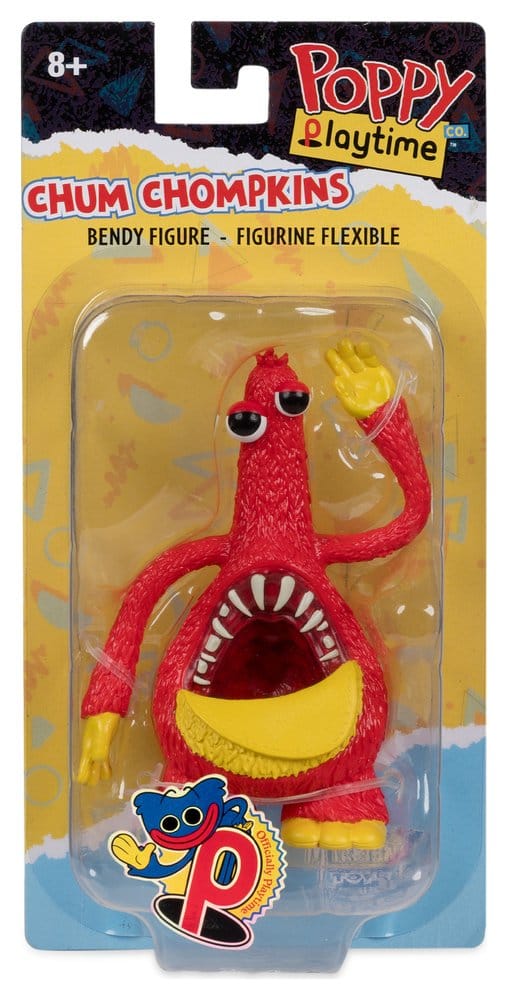 Poppy Playtime Bendables Action Figure Chum Chompkins 11 cm
