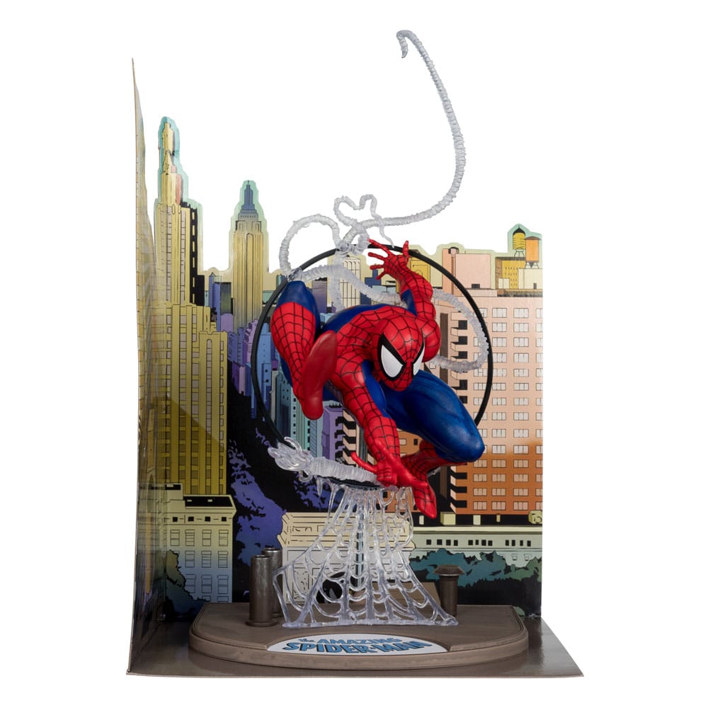 Marvel PVC Statue 1/6 Spider-Man (The Amazing Spider-Man #301) 30 cm - Severely damaged packaging