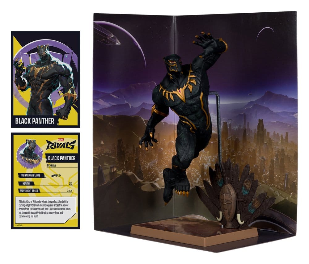 Marvel Rivals 1/6 Statue Black Panther 27 cm