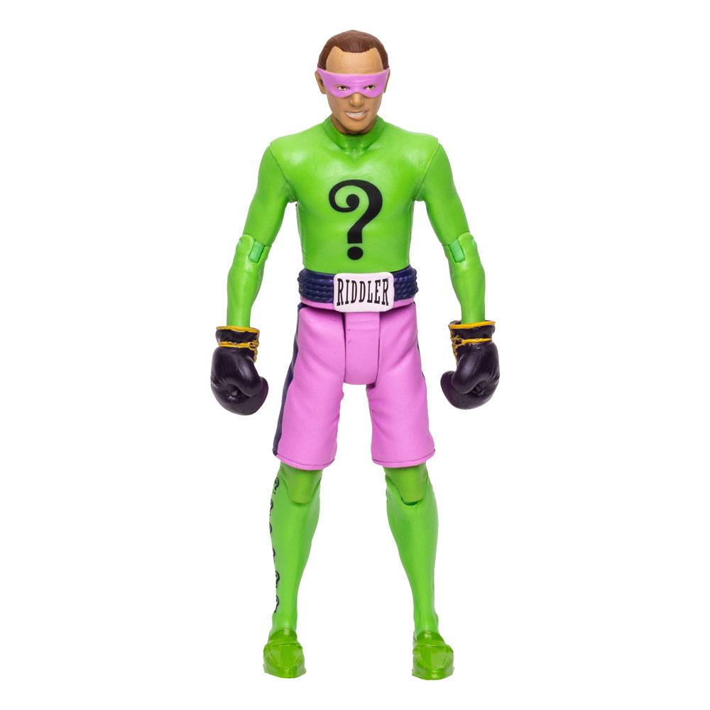 DC Retro Action Figure Batman 66 The Riddler in Boxing Gloves 15 cm - Damaged packaging