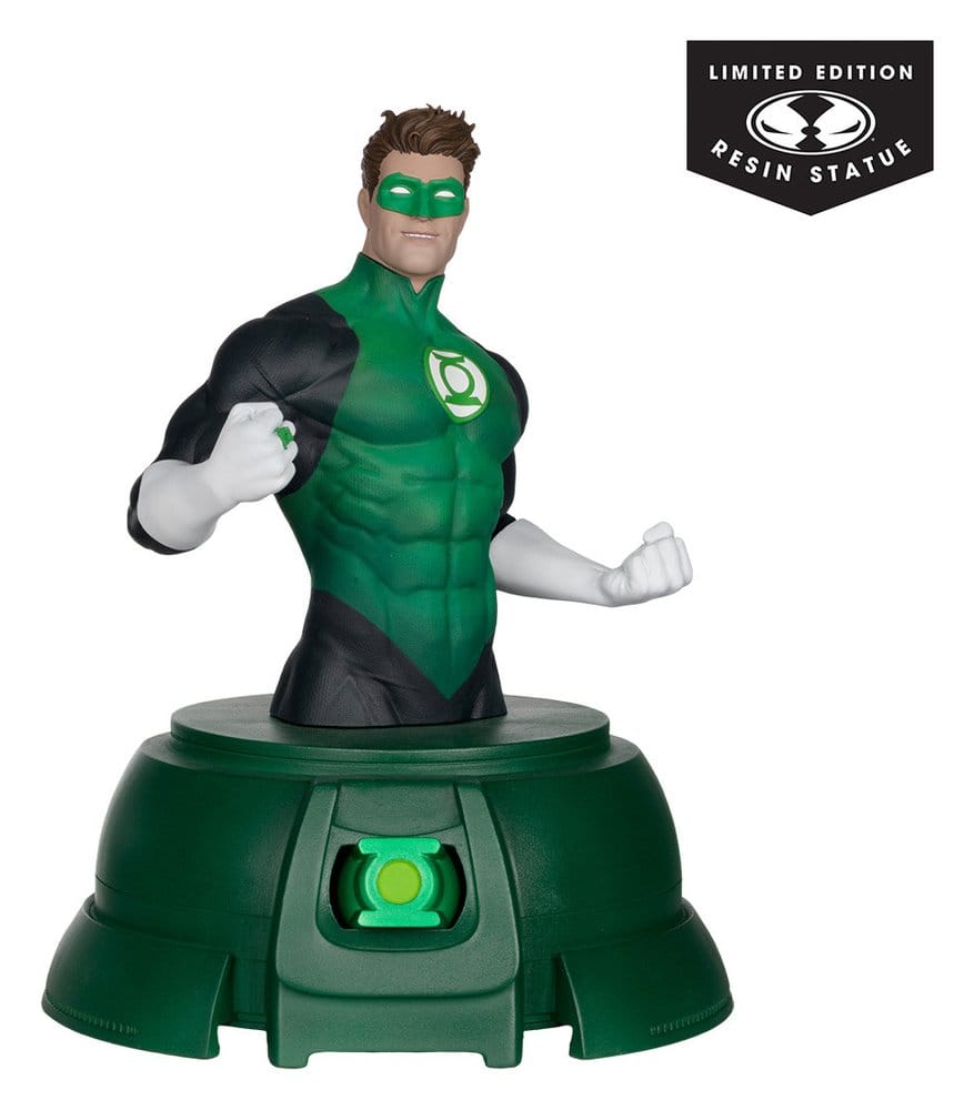 DC Direct Green Lantern Bust 1/1 &nbsp;Hal Jordan with Power Ring Prop Replica (Gold Label) 26 cm