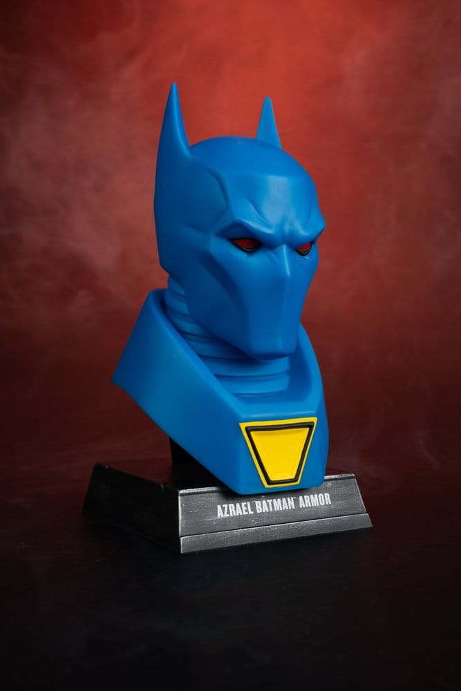 Batman DC Direct Mini-Replica 1/3 Azrael Batman Mask (Batman: Knightfall) (Gold Label Collection) 18 cm