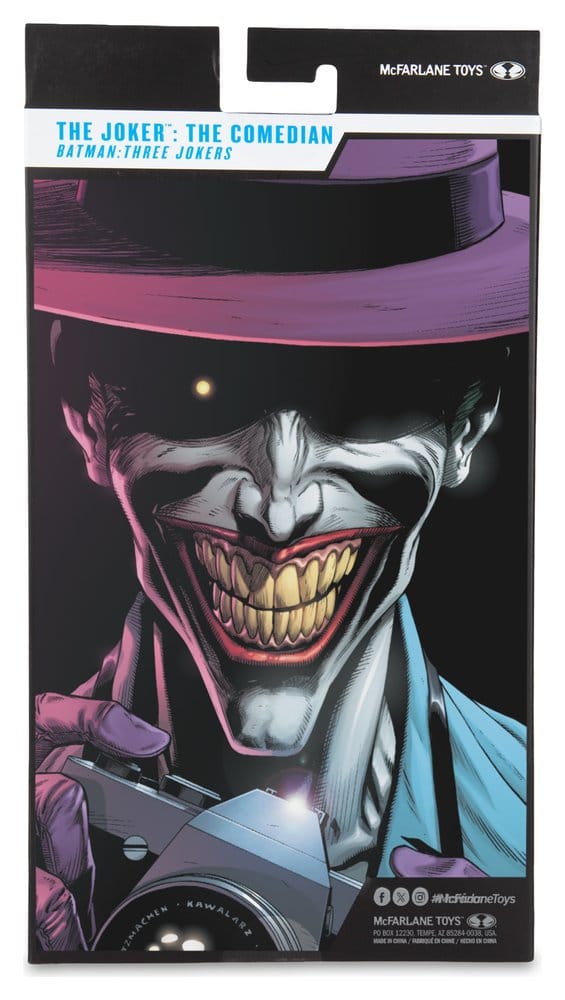 DC Multiverse McFarlane Vault Collection Action Figure The Joker (The Comedian) (Batman: Three Jokers) 18 cm