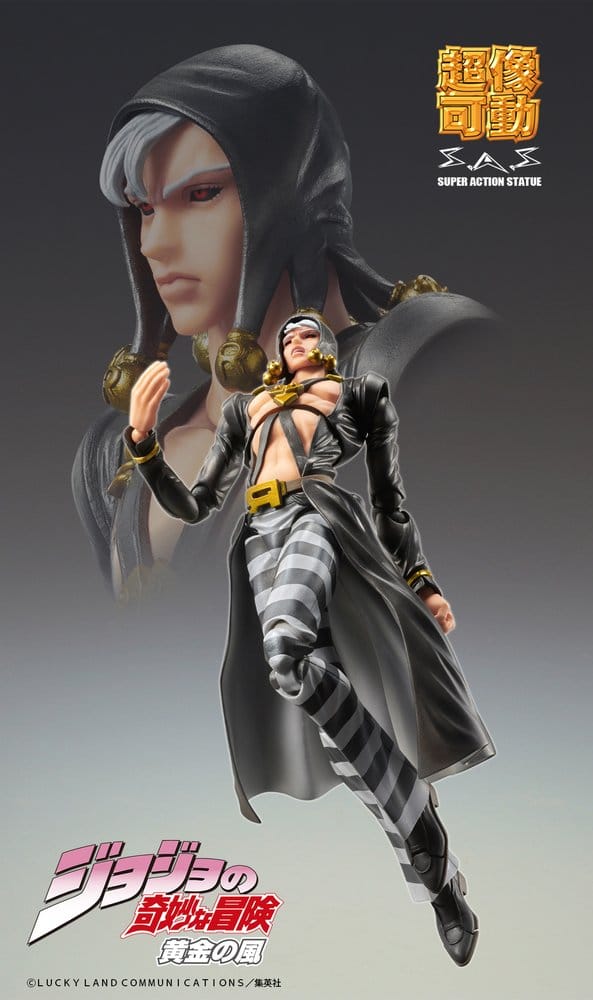 JoJo's Bizarre Adventure: Golden Wind Action Figure Risotto Nero 16 cm