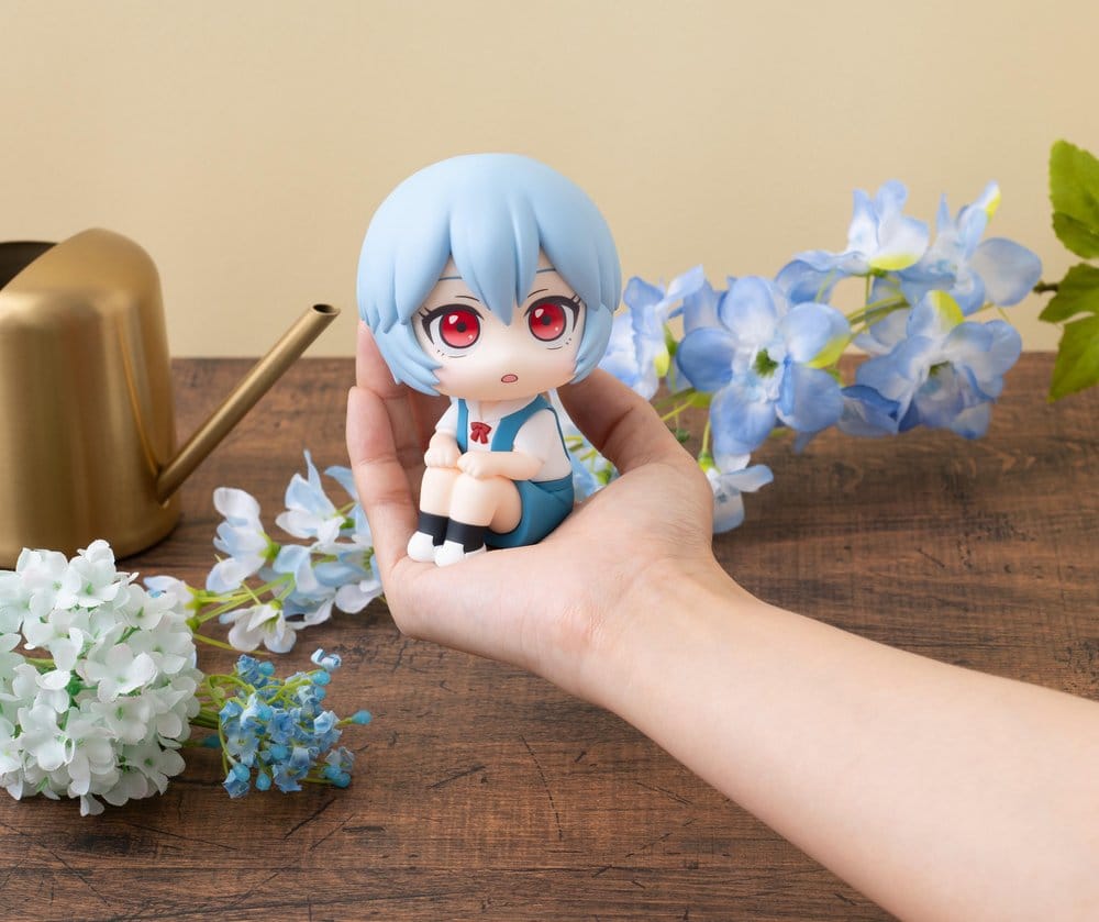 Evangelion: 3.0+1.0 Thrice Upon a Time Look Up PVC-Statue Rei Ayanami 11 cm
