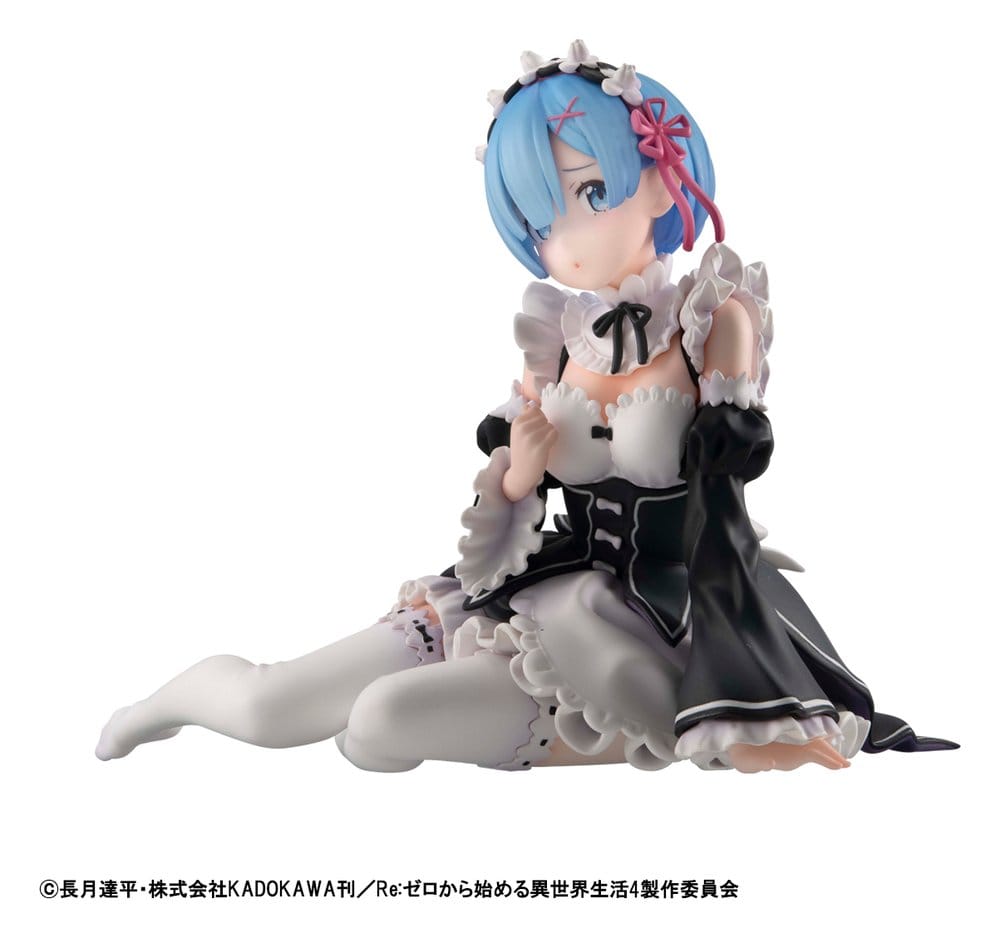 Re:ZERO Starting Life in Another World PVC Statue Rem Palm Size 9 cm