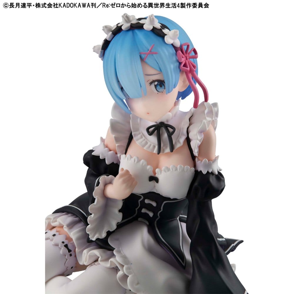 Re:ZERO Starting Life in Another World PVC Statue Rem Palm Size 9 cm