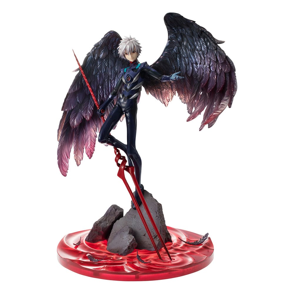 Evangelion: 3.0 + 1.0 Thrice Upon a Time Precious G.E.M. Series PVC Statue Kaworu Nagisa 15th Anniversary Ver. 30 cm