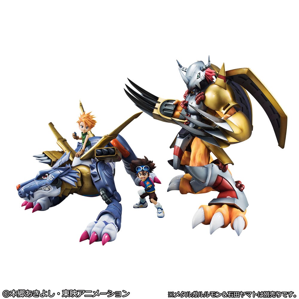 Digimon Adventure Precious G.E.M. Series PVC Statue Wargreymon & Taichi Yagami 25 cm