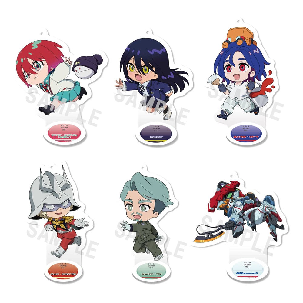 Mobile Suit Gundam GQuuuuuuX TokoToko Acrylic Figure 9 cm Display (6)