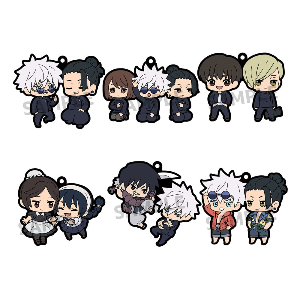 Jujutsu Kaisen Rubber Mascot 6 cm Assortment Vol. 4 (6)