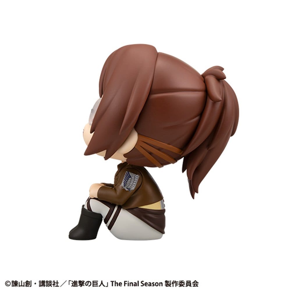 Attack on Titan Look Up PVC Statues Hange Zoe & Erwin Smith (with gift) 11 cm