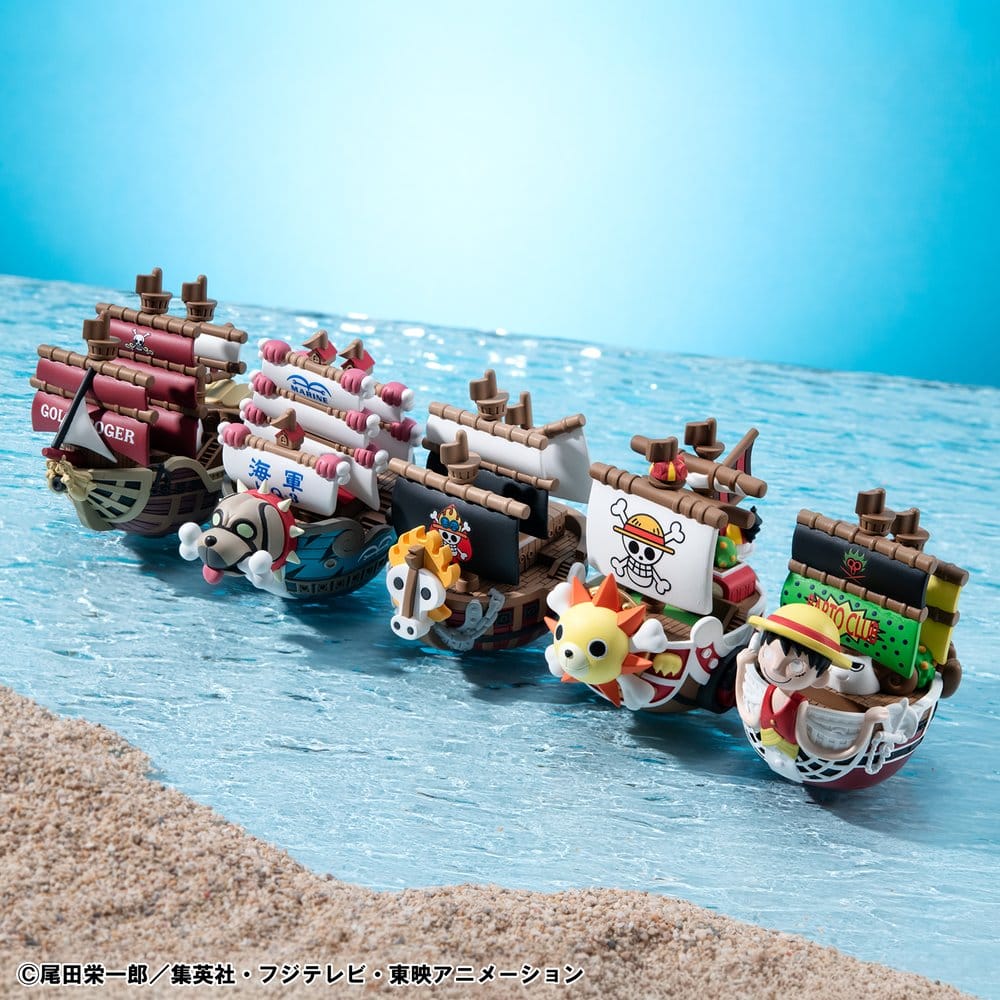 One Piece YuraColle Series Grand Line Collection Vol.3 Mini Figures 6 cm Blind Box Display (6)