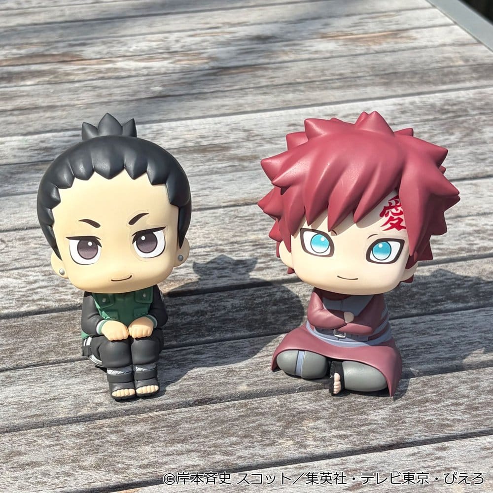 Naruto Shippuden Look Up PVC Figures 2-Pack Shikamaru Nara & Gaara Smile ver. 11 cm (with gift)
