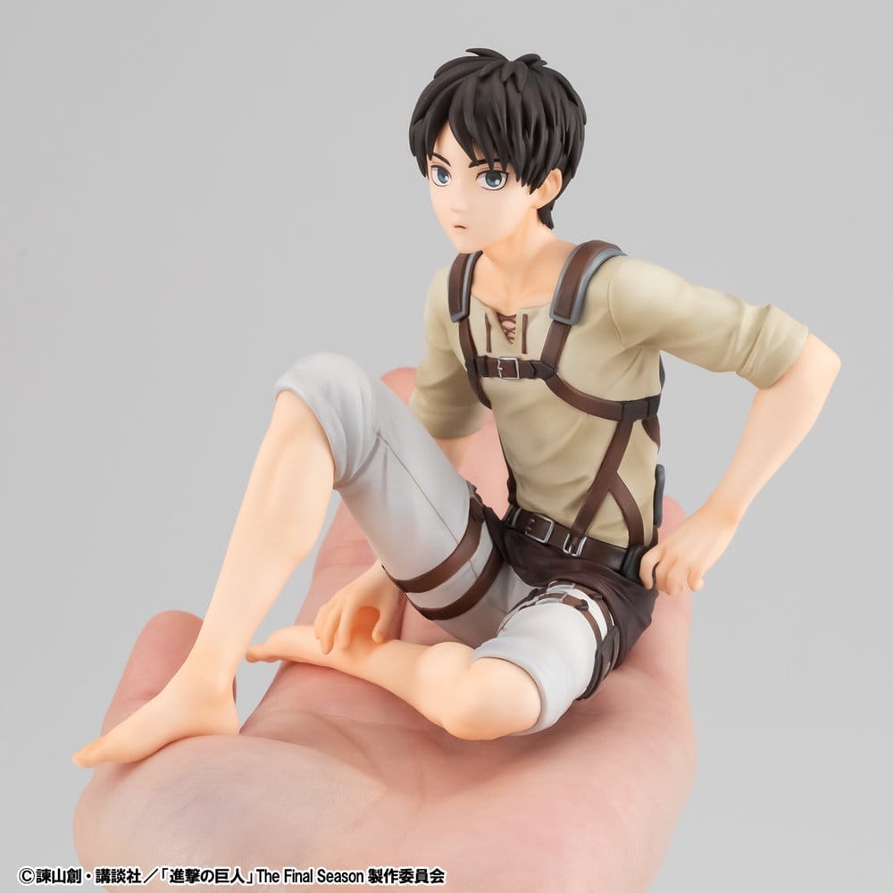 Attack on Titan G.E.M. Series PVC Figure Eren Yeager Palm Size 10 cm