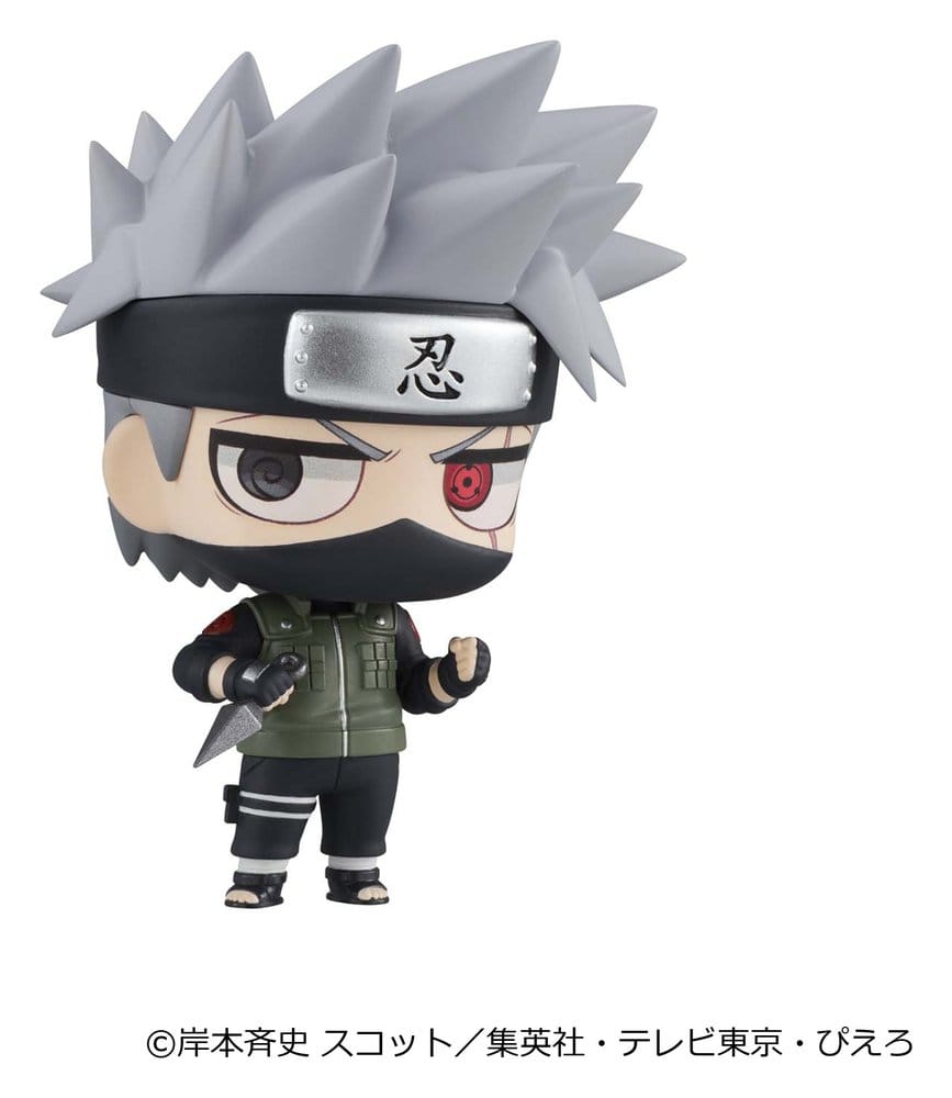 Naruto Shippuden ChimiMega Series Mini Figures Mascot Collection 1 6 cm Blind Box Display (6)