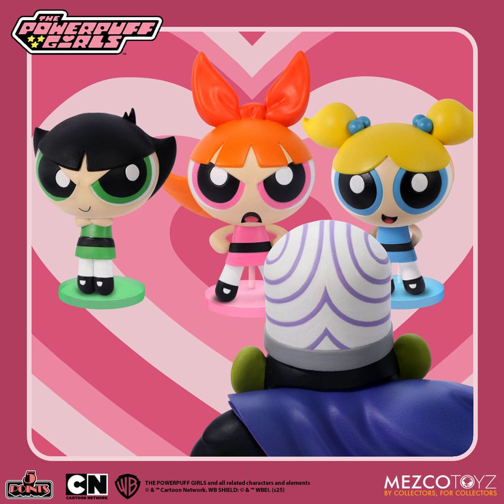 The Powerpuff Girls Christmas Vacation 5 Points Action Figures 10 cm Assortment (16)
