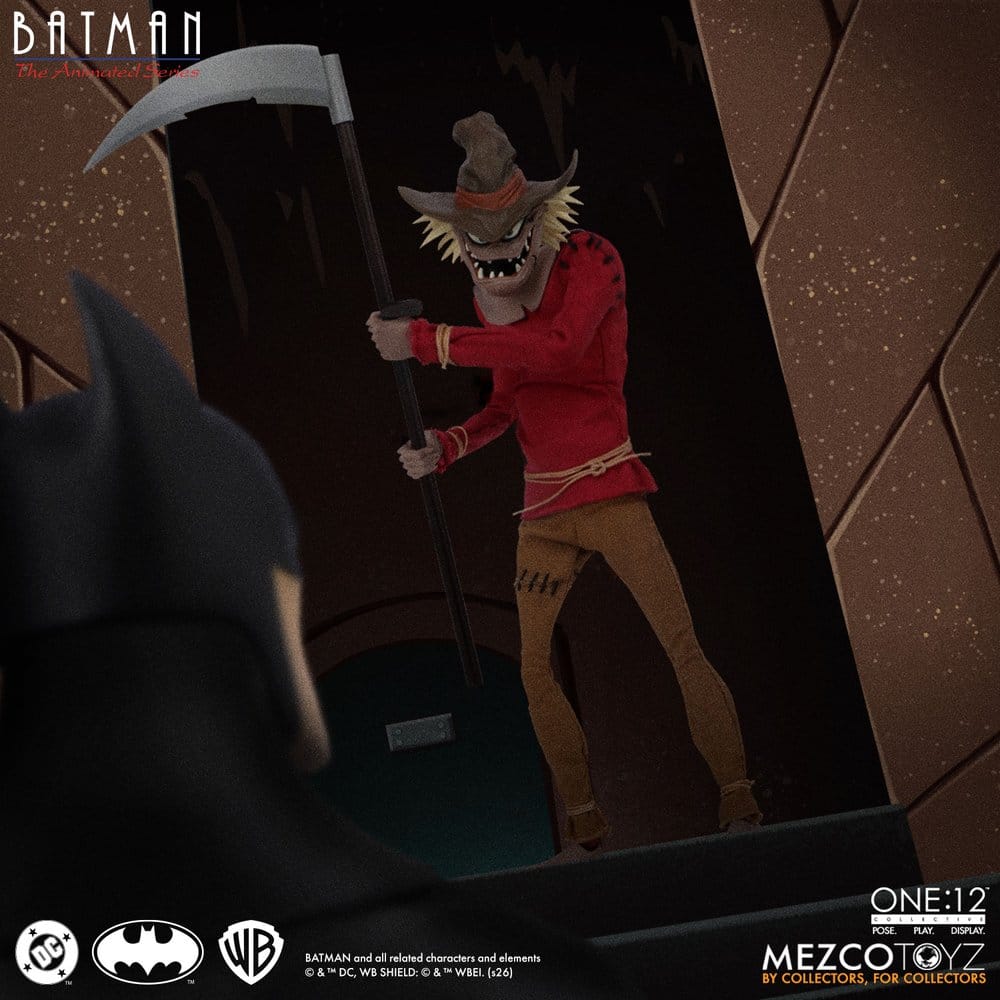 Batman: The Animated Series One:12 Collective Action Figure Scarecrow 17 cm