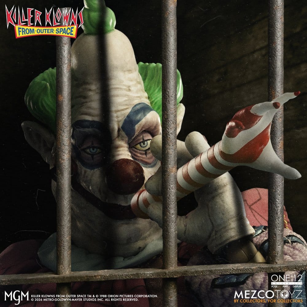 Killer Klowns From Outer Space One:12 Collective Action Figure 1/12 Jumbo 17 cm