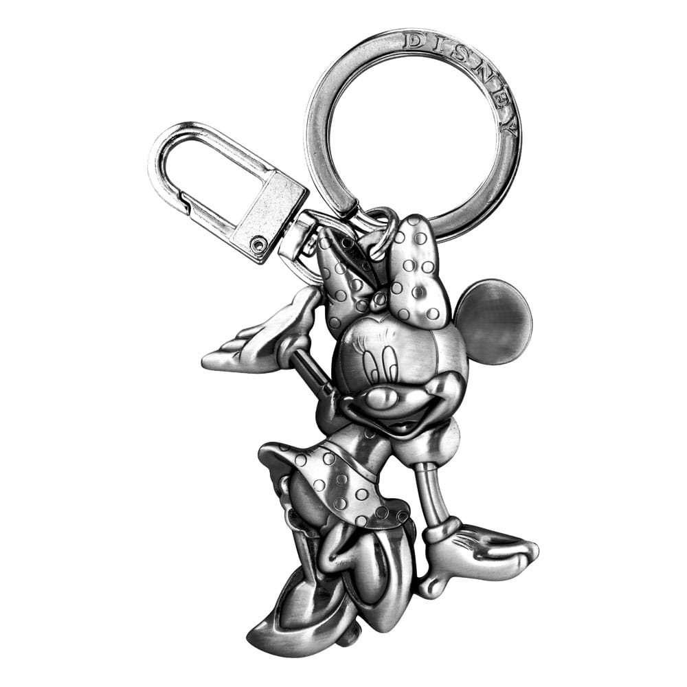 Mickey Mouse Pewter-Keychain Minnie