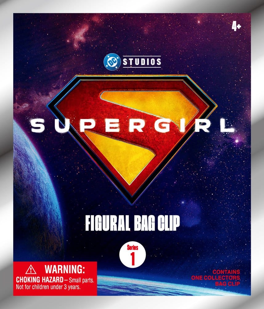 Supergirl 3D Foam Bag Clips Serie 1 Display (24)
