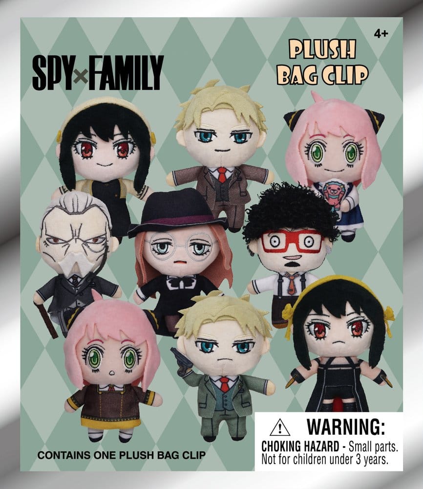 Spy x Family Plush Bag Clips Display (24)