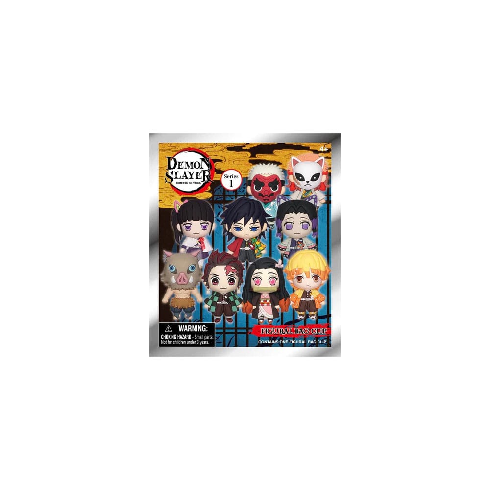 Dämonentöter: Kimetsu no Yaiba PVC-Taschenclips-Display (24)