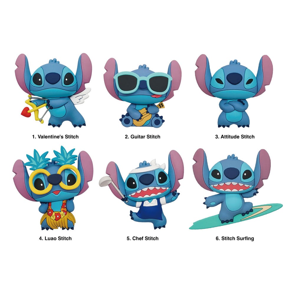 Lilo & Stitch Magnets Series 2 Display (12)