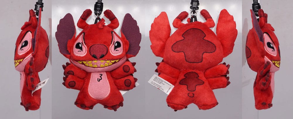 Lilo & Stitch Plush Bag Clips Stitch Charm Display (24)