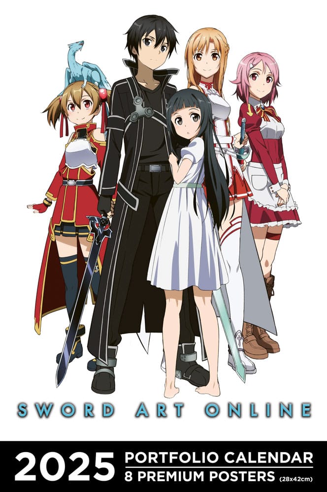 Sword Art Online Portfolio Calendar 2025 *English Version*