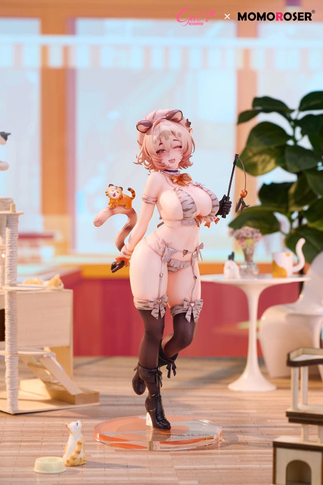 Original Character Gal.V x Momoroser Statue 1/6 Migu-chan illustration by freng 28 cm