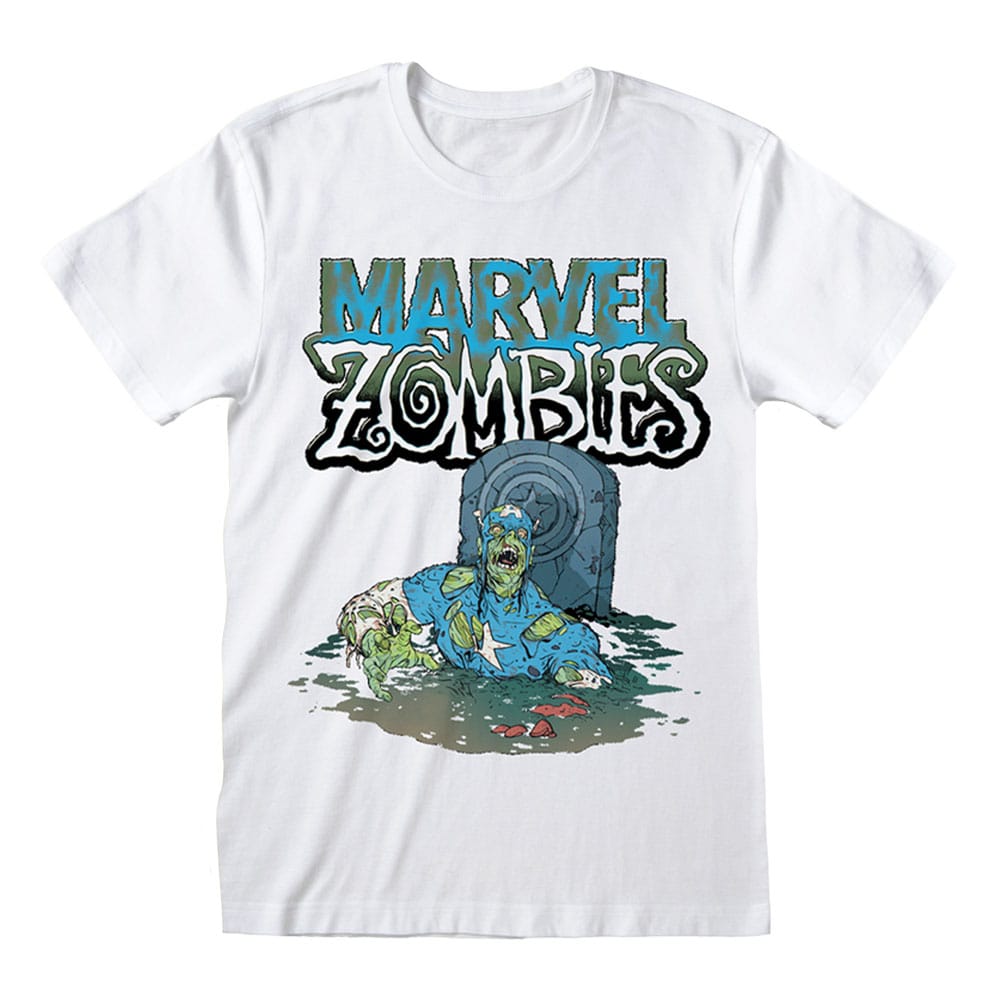 Marvel  T-Shirt Zombie Cap Size S