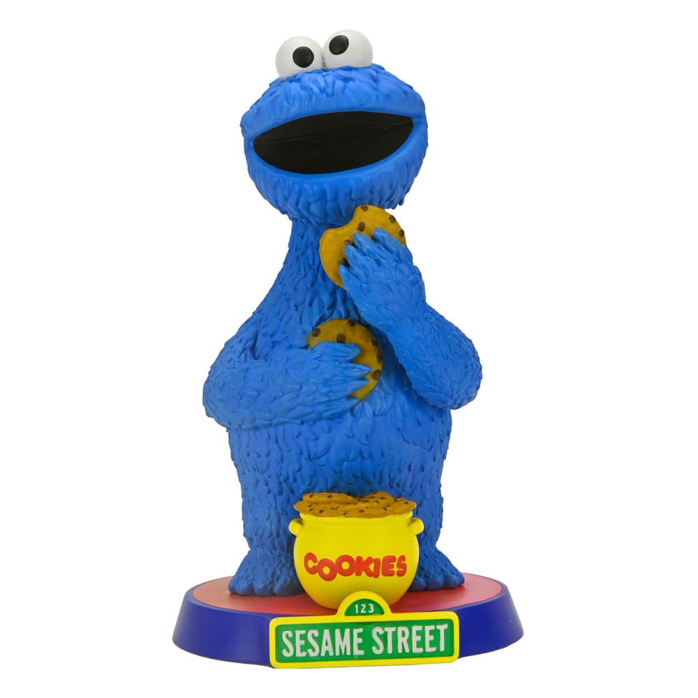 Sesame Street Head Knocker Bobble-Head Cookie Monster 18 cm