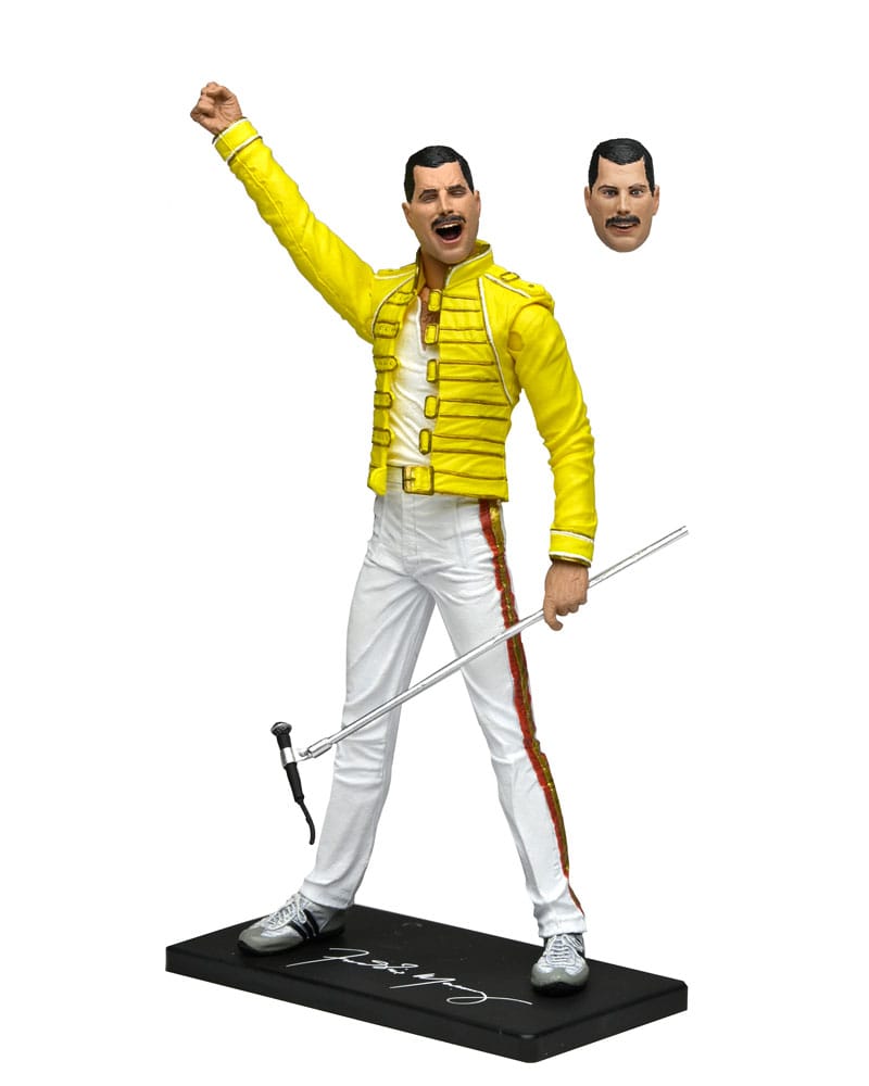 Freddie Mercury Actionfigur Freddie Mercury (Gelbe Jacke) 18 cm