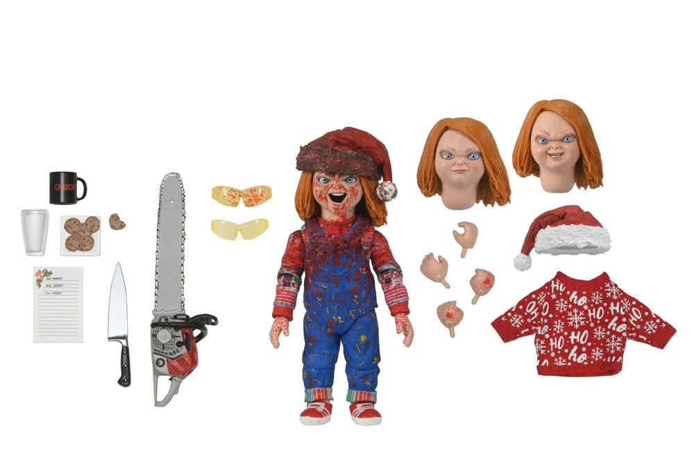 Kinderspiel-Actionfigur Ultimate Chucky (Holiday Edition) 18 cm