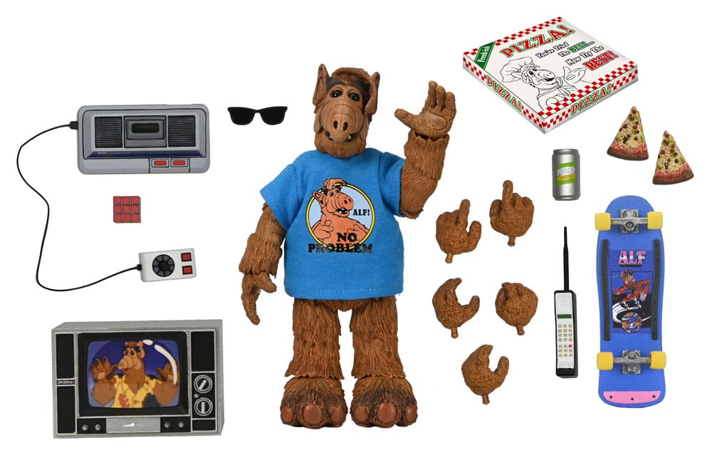 Alf Action Figure Ultimate Totally 80s Alf 15 cm