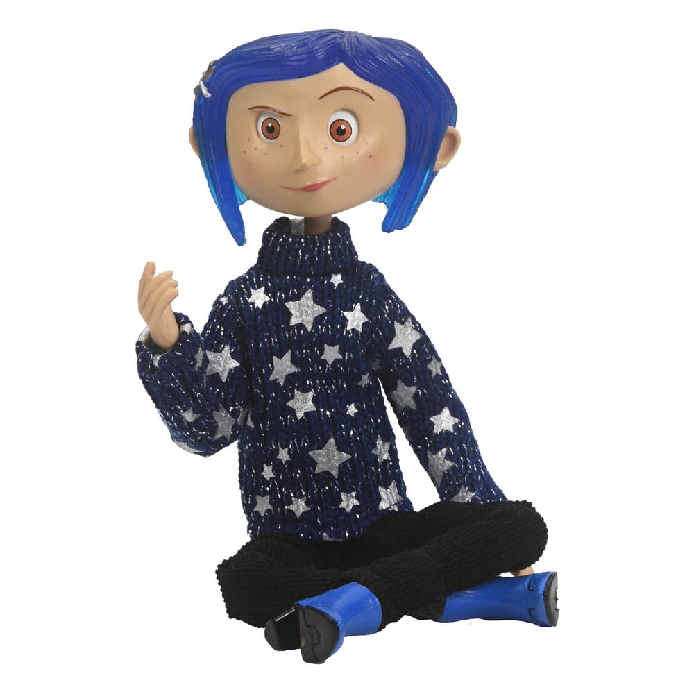Coraline Gelenkfigur Coraline im Sternenpullover 18 cm