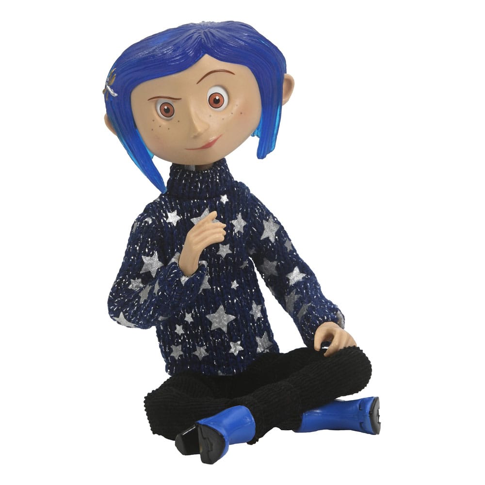 Coraline Gelenkfigur Coraline im Sternenpullover 18 cm