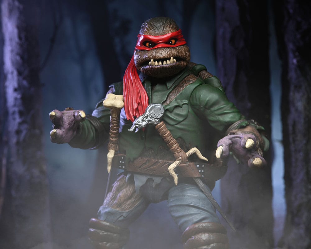 Universal Monsters x Teenage Mutant Ninja Turtles Action Figure Ultimate Raphael as The Wolfman 18 cm