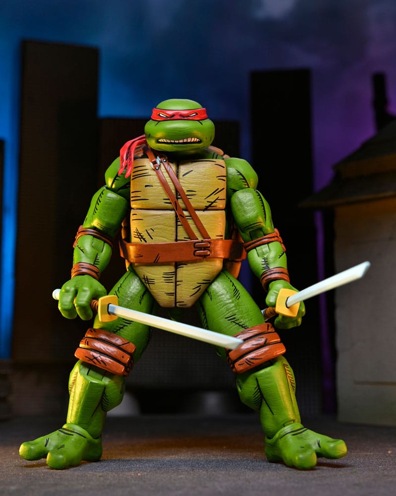 Teenage Mutant Ninja Turtles (Mirage Comics) Action Figures 4-Pack Leonardo, Raphael, Michelangelo, & Donatello 18 cm