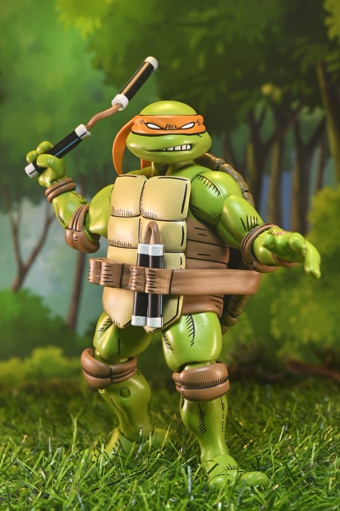 Teenage Mutant Ninja Turtles x Usagi Yojimbo Ultimate Action Figure Michelangelo 18 cm