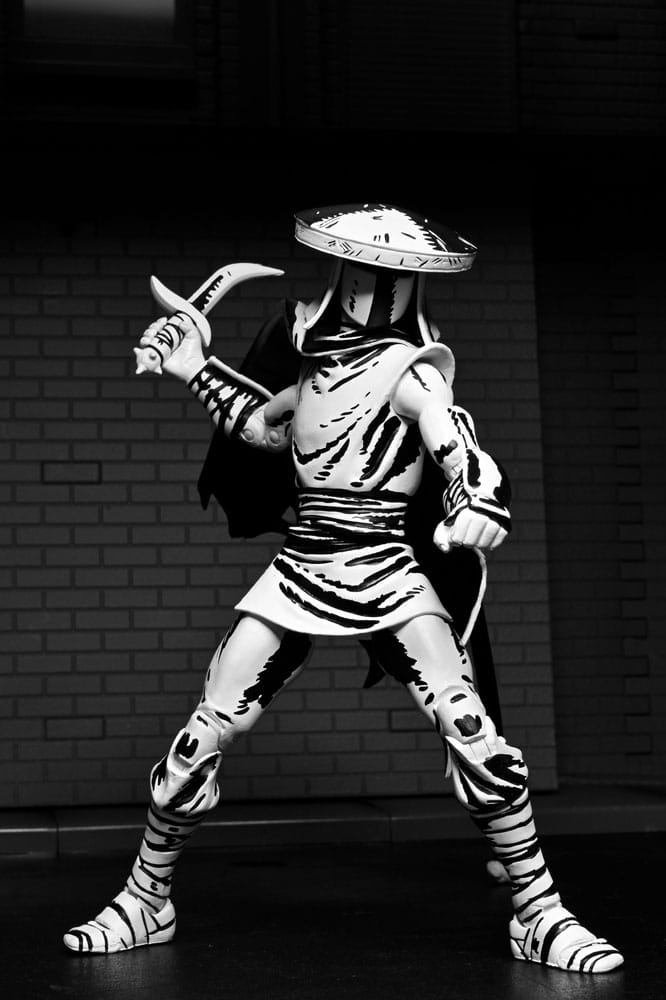 Teenage Mutant Ninja Turtles Action Figure Elite Foot Ninja Guard Black & White 18 cm