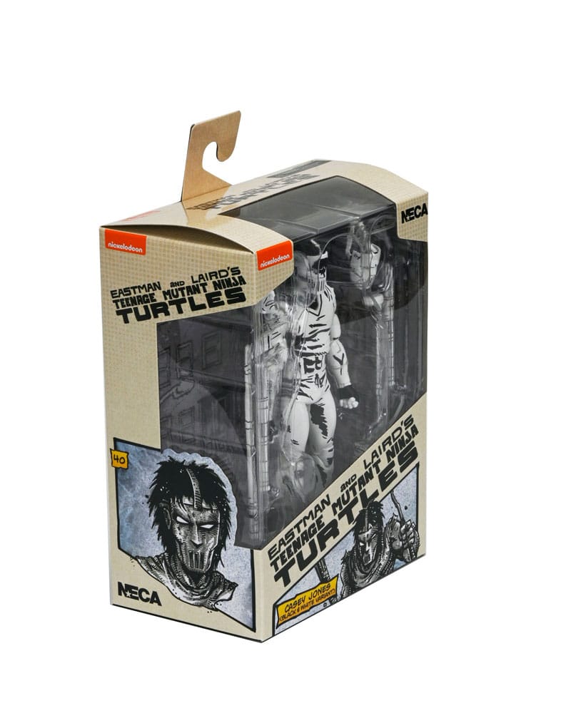 Teenage Mutant Ninja Turtles Action Figure Casey Jones Black & White 18 cm