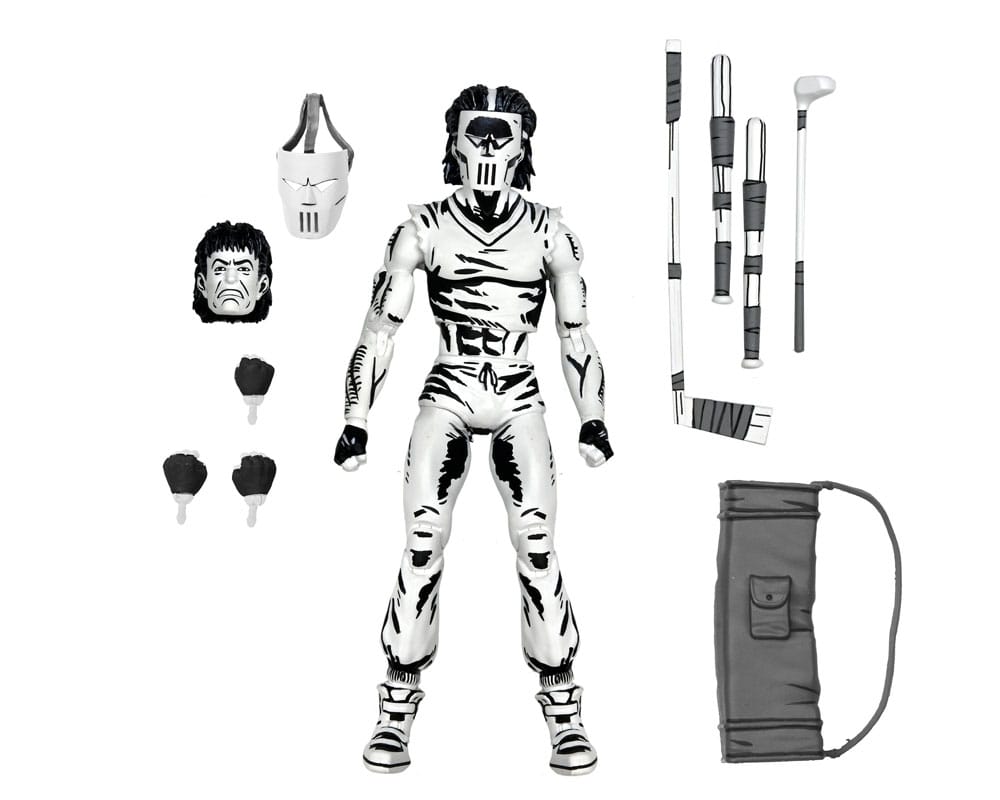 Teenage Mutant Ninja Turtles Action Figure Casey Jones Black & White 18 cm
