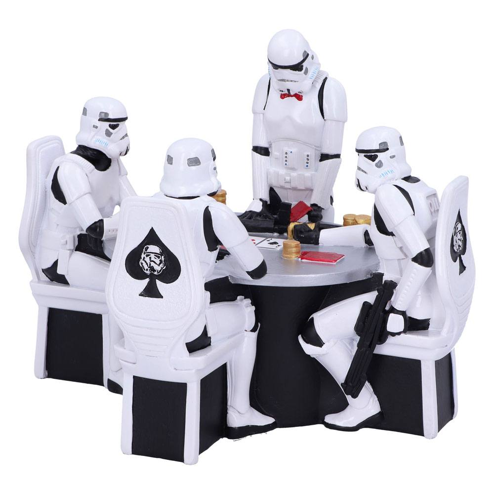 Star Wars Diorama Stormtrooper Pokerface 18 cm